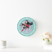 DC Super Hero Girls Katana Runde Wanduhr (Zuhause)