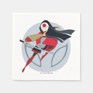 DC Super Hero Girls Katana Serviette