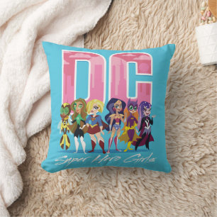 DC Super Hero Girls Lineup Kissen