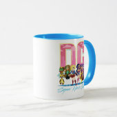 DC Super Hero Girls Lineup Tasse (VorderseiteRechts)