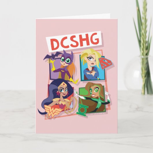 DC Super Hero Girls Quartett Karte (Vorderseite)