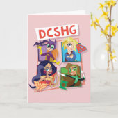 DC Super Hero Girls Quartett Karte (Gelbe Blume)