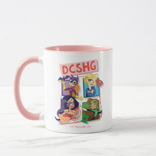 DC Super Hero Girls Quartett Tasse (Links)