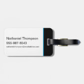 DC Super Hero Girls Rainbow Icon Muster Gepäckanhänger (Rückseite horizontal)