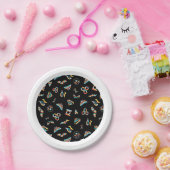 DC Super Hero Girls Rainbow Icon Muster Pappteller (Party)