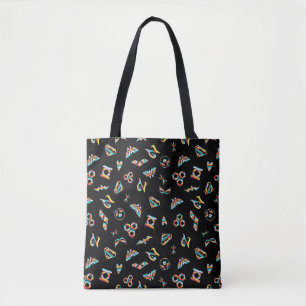 DC Super Hero Girls Rainbow Icon Muster Tasche