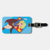 DC Super Hero Girls Supergirl Gepäckanhänger (Vorderseite horizontal)