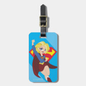 DC Super Hero Girls Supergirl Gepäckanhänger (Vorderseite vertikal)