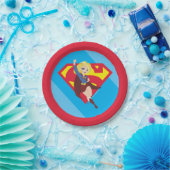 DC Super Hero Girls Supergirl Pappteller (Party)