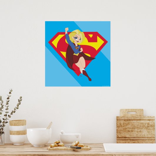DC Super Hero Girls Supergirl Poster (Küche)