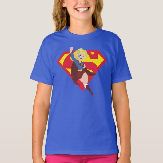 DC Super Hero Girls Supergirl T-Shirt (Vorderseite)