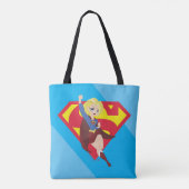 DC Super Hero Girls Supergirl Tasche (Rückseite)