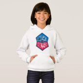 DC Super Hero Girls Teamwork Battle Hoodie (Vorne ganz)