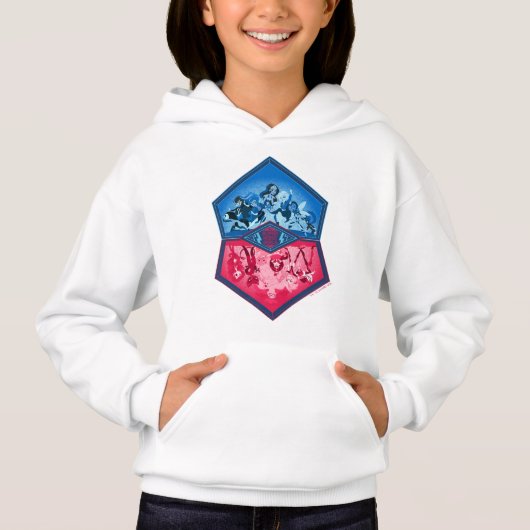 DC Super Hero Girls Teamwork Battle Hoodie (Vorderseite)