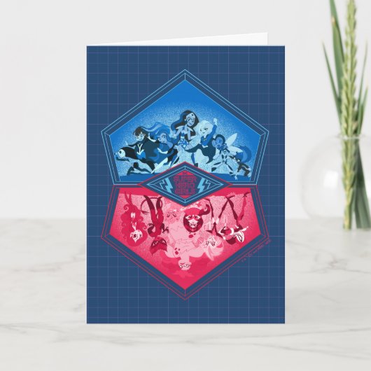 DC Super Hero Girls Teamwork Battle Karte (Vorderseite)