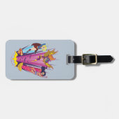 DC Super Hero Girls Trio Gepäckanhänger (Vorderseite horizontal)