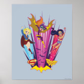 DC Super Hero Girls Trio Poster (Vorne)