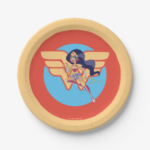 DC Super Hero Girls Wonder Woman Pappteller