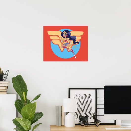 DC Super Hero Girls Wonder Woman Poster (Heimbüro)