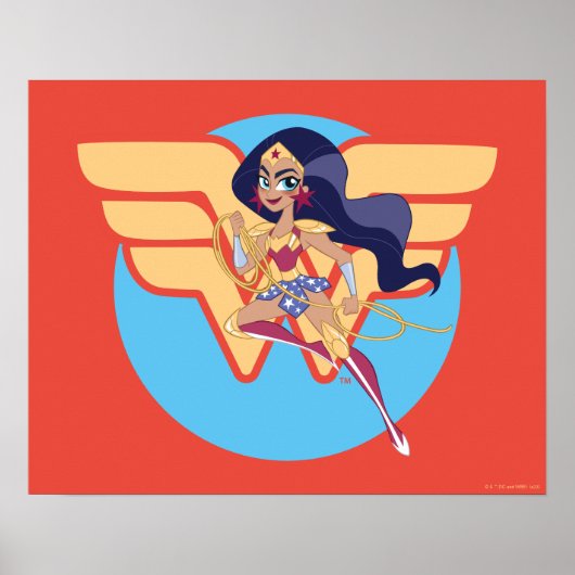 DC Super Hero Girls Wonder Woman Poster (Vorne)