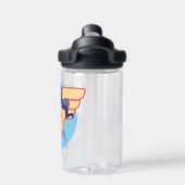 DC Super Hero Girls Wonder Woman Trinkflasche (Rückseite)