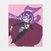 DC Super Hero Girls Zatanna Fleecedecke (Vorderseite)