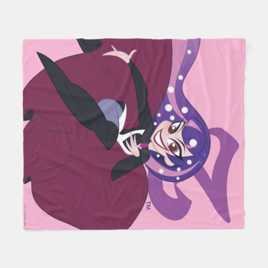 DC Super Hero Girls Zatanna Fleecedecke (Vorderseite (Horizontal))