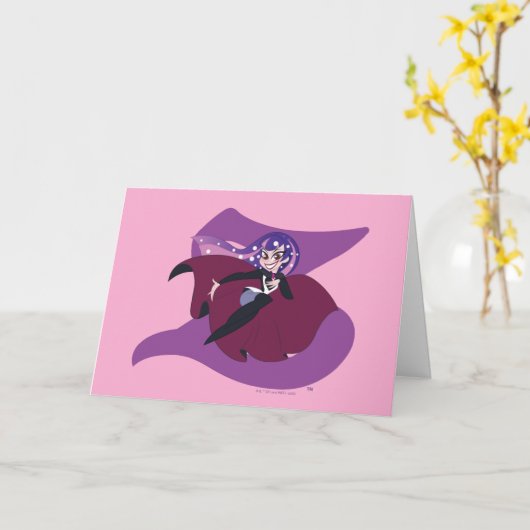 DC Super Hero Girls Zatanna Karte (Gelbe Blume)