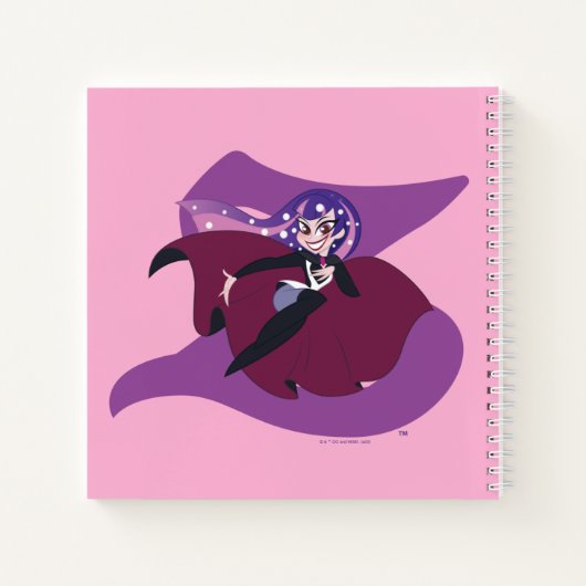 DC Super Hero Girls Zatanna Notizblock (Rückseite)