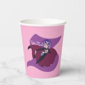 DC Super Hero Girls Zatanna Pappbecher (Rückseite)