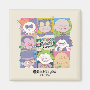 DC-Super-Schurken-Bedrohung-der-Gesellschaft-Club- Magnet
