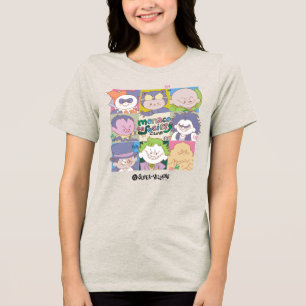 DC-Super-Schurken-Bedrohung-der-Gesellschaft-Club- Tri-Blend Shirt