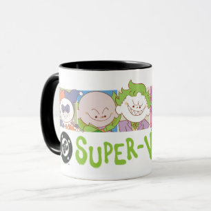 DC-Super-Schurken-Cartoon-Lineup Tasse