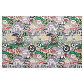 DC Super-Villains Cartoon Pattern Stoff (Fat Quarter (45,7 x 55,9 cm))