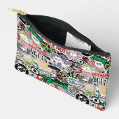 DC Super-Villains Cartoon Pattern Zubehörtasche (Offen)