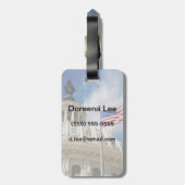 DC USA-, Kolumbien, Washington, Gepäckanhänger (Rückseite vertikal)