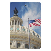 DC USA-, Kolumbien, Washington, Mini Klemmbrett (Rückseite)