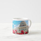 DC USA-, Washington, Hauptstadts-Gebäude Espressotasse (Vorderseite Rechts)