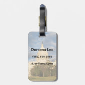 DC USA-, Washington, Hauptstadts-Gebäude Gepäckanhänger (Rückseite vertikal)