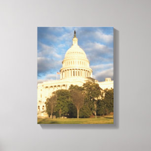 DC USA-, Washington, Hauptstadts-Gebäude Leinwanddruck