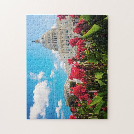 DC USA-, Washington, Hauptstadts-Gebäude Puzzle (Vertikal)