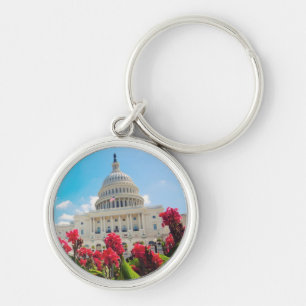 DC USA-, Washington, Hauptstadts-Gebäude Schlüsselanhänger