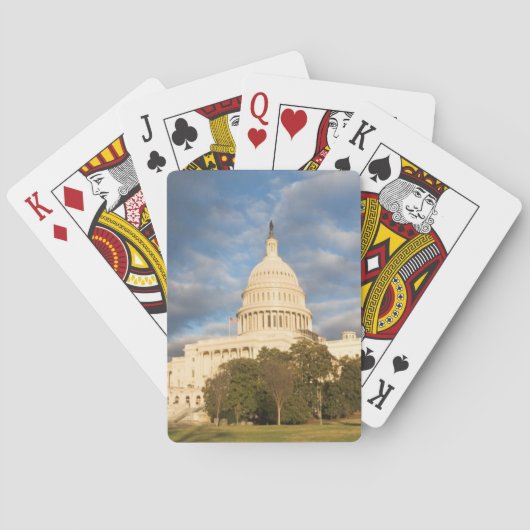 DC USA-, Washington, Hauptstadts-Gebäude Spielkarten (Rückseite)