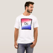 DC - Washington, City Chemistry Element Symbol T-Shirt (Vorne ganz)