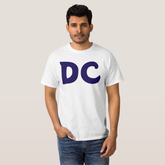 DC (Washington DC) T-Shirt (Vorne ganz)