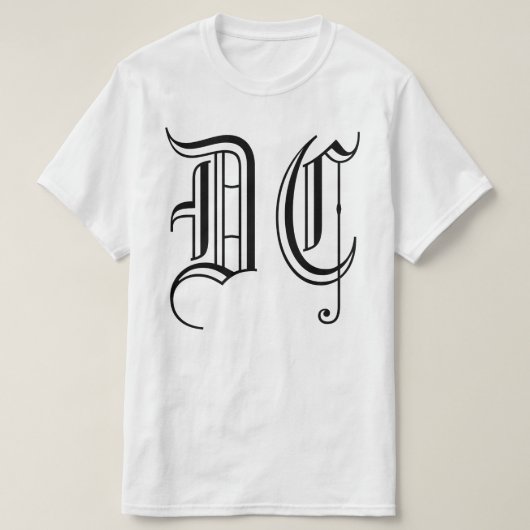 DC (Washington DC) T-Shirt (Design vorne)