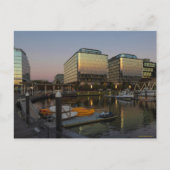 DC Waterfront in Dusk, Washington, DC Postkarte (Vorderseite)