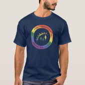 DCF Pride Rainbow Siegel T - Shirt (Vorderseite)