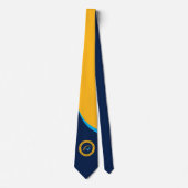 DCF Siegel Neck Tie - Gold Krawatte (Vorderseite)