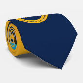 DCF Siegel Neck Tie - Gold Krawatte (Gerollt)